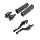 Kit Manete Esportivo Manopla XL Com Peso Honda Cb300r Cbx 250 Twister