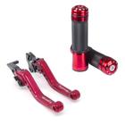 Kit Manete Manopla Esportivo Xtz Crosser Factor Lona Rx 125 Tt 125 Dt 180 Rd 125 135