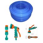 Kit Mangueira Jardim Azul 1/2pol 25m C/ Esguicho Tramontina