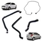 Kit mangueiras radiador ford ka sedan e hatch 1.0l de 2015 2016 2017 2018 2019 2020 2021 - original (c1bz8260k / c1bz8286n / c1b18c012ad / c1bz8k276g)