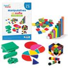 Kit Manipuláveis hand2mind matemáticos para crianças 3-5 anos, 315 peças