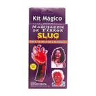 Kit Maquiagem Assustadora Sangue E Massa Halloween