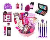 Kit de maquiagem GirlsHome Kids para menina 35 pcs kit de