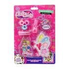 Kit Estojo Maquiagem Infantil Para Boneca Coração Com Sombra 4 Cores +  Pincel - 99TOYS - Pincéis de Maquiagem - Magazine Luiza