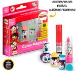 Kit Estojo Maquiagem Infantil Para Boneca Coração Com Sombra 4 Cores +  Pincel - 99TOYS - Pincéis de Maquiagem - Magazine Luiza