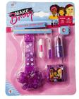 Kit Maquiagem Infantil Kids Make Brinq Unha Gloss Sombra