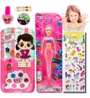 Maquiagem para bonecas Infantil Sombra e batom - Jr Toys - Shop Macrozao