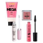 Kit Maquiagem Vult com Base Máscara para Cílios Blush E Gloss