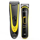 Kit Máquina de Cortar Cabelo Gama Italy GCS547 Sport Amarelo e Preto Bivolt