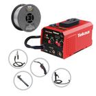 Kit Máquina Inversora Solda MIG e MMA Tekna, 120A com Arame Incluso Profissional TW120i