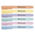 Kit Marca Texto FABER CASTELL Grifpen Pastel com 6 Unds - Faber-Castell