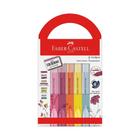 Kit Marca Texto Grifpen com Cheirinho Revigora e Energiza - 5 cores - Faber Castell