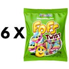 Kit Marshmallow Twist Colorido Fofs FLORESTAL - 6 Pcts De 50g Cada