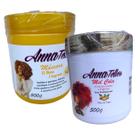 Kit Máscara 12 Óleos + Mel Cola 500G Argan Anna Telles