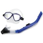 Kit Máscara e Snorkel de Mergulho Ocean Azul - Mormaii