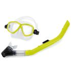 Kit Máscara e Snorkel de Mergulho Ocean Verde Limão - Mormaii