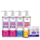 Kit Máscara Juba, Shampoo, Condicionador, 2 Encres Widi Care