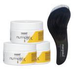 Kit Máscara Nutriplex 250g (4 Itens) - Escova