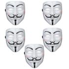 Kit Máscara V de Vingança Anonymous - 5 Unidades
