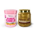 Kit Máscaras Desmaia Cabelo e Banho de Verniz Forever Liss