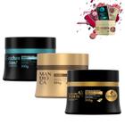 Kit Máscaras Haskell Cronograma Capilar Cabelos Cacheados