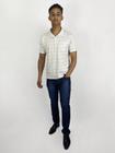 KIT Masculino 02 Peças - Camisa Polo Branca e Calça Skinny Jeans Simples