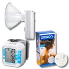 Kit Massageador de Eletroterapia Omron + Inalador G-tech + Monitor de Pressão Multilaser