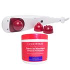 Kit Massageador Infravermelho 220V + Creme De Massagem