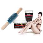 Kit massagem turbinada pimenta negra 300g gel rolo ventosa