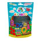 Kit Massinha De Modelar Soft Alfabeto Com Moldes 3D Infantil