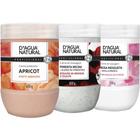 Kit massoterapia corporal pimenta negra rosa mosqueta esfoliante dagua natural