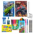 Kit material escolar infantil 25 peças