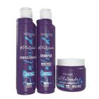 Kit Matizador Platinada Tróia Hair 3x500ml - Shampoo/Condicionador/Máscara Matizadora