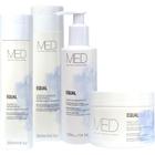 Kit Med Equal - Shampoo, Condicionador, Máscara e Leave-in