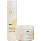 Kit Med For You Amino - Shampoo 250ml e Máscara 200g