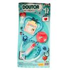 Kit médico doutor e doutora infantil kit médico doutor e doutora infantil cor:azul - Lite