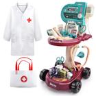 Kit Médico Infantil Deejoy - 24 Peças - Brinquedo Educativo