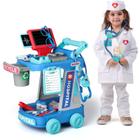 Kit Médico Infantil Liberry (3 a 5 anos) - com Carrinho e Fantasia