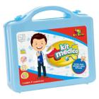 Kit Médico Infantil Maleta Com 11 Acessórios Azul - Art Brink