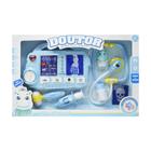 Kit Médico Raio X Doutor Com Luz e Som Azul Brinquedo Fenix