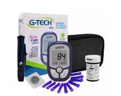 Kit Medidor De Glicose Glicemia G-tech Vita Tiras E Lancetas