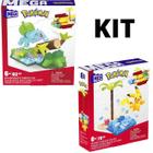 Kit Mega Construx Pokémon Pikachu E Bulbassauro Mattel