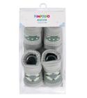 Kit meia - 2 pares - tamanho rn 0009816 - pimpolho