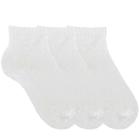 Kit Meia 3 Pares Infantil Unissex Basic Cano Médio em Algodão Trifil T06024