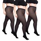 Kit Meia Calça Lupo Plus Size Opaca Fio 40 c/ 3 Pares