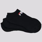 Kit Meia Fila 3 Pares Cano Curto Preto