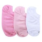 Kit Meia Infantil Cia da Meia Invisível 3 Pares