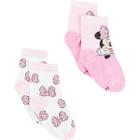 Kit Meia Soquete Infantil Minnie Sortido - Disney