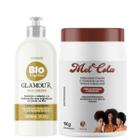 Kit Mel Cola 1kg + Ativador Vivo Crespa Bio Glamour 300ml