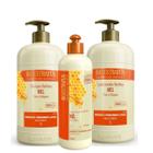 Kit Mel Shampoo+Condic 1Litro+ Finalizador 500g Bio Extratus